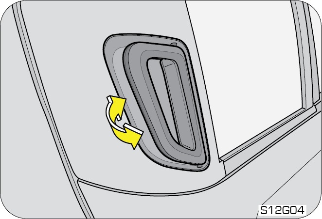 open door outside