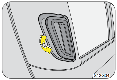 open door outside