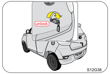 open door back