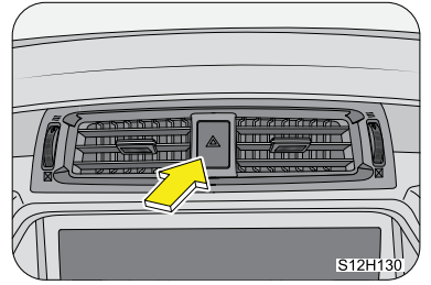 hazard warning lamp