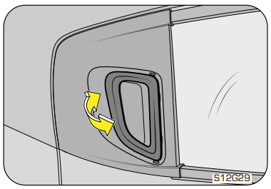 open door outside