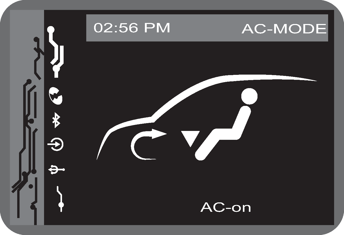 front windshield