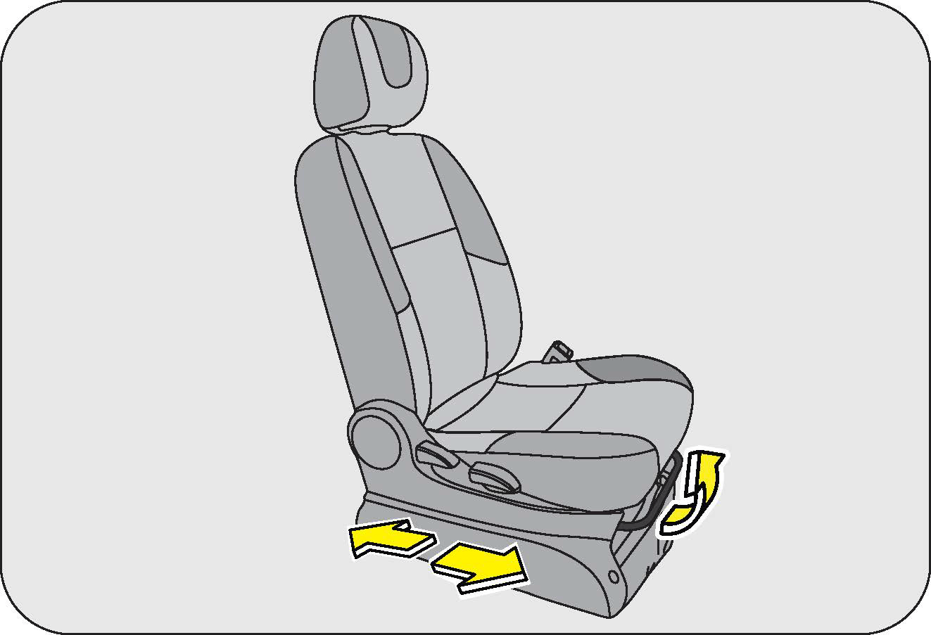 front seat slide