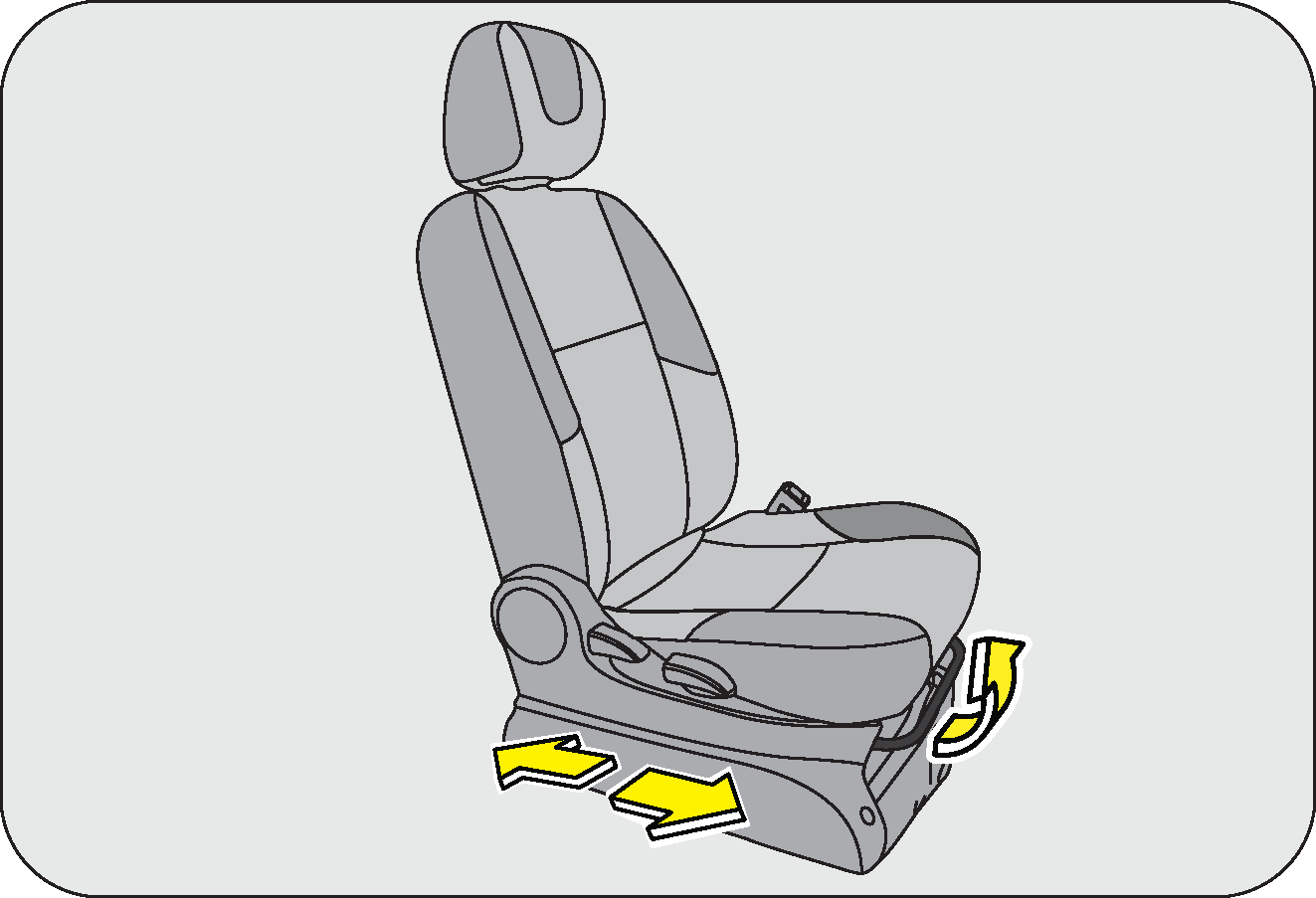 front seat slide