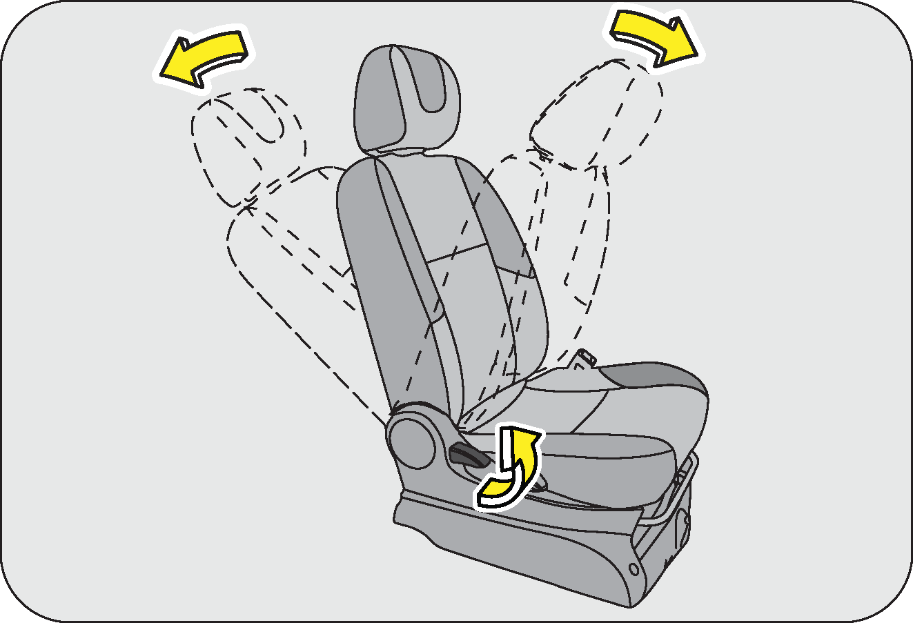 front seat recline