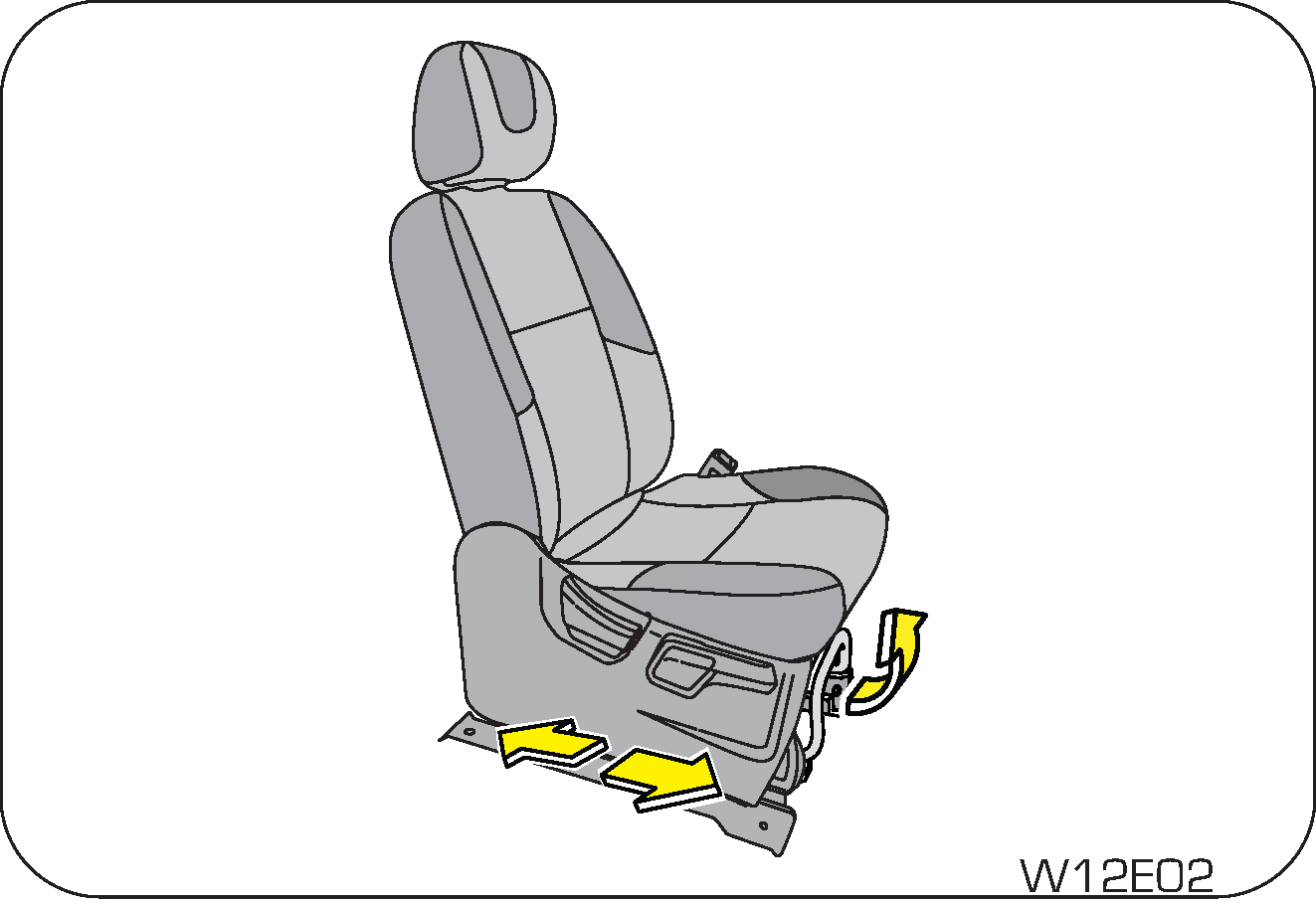 front seat slide
