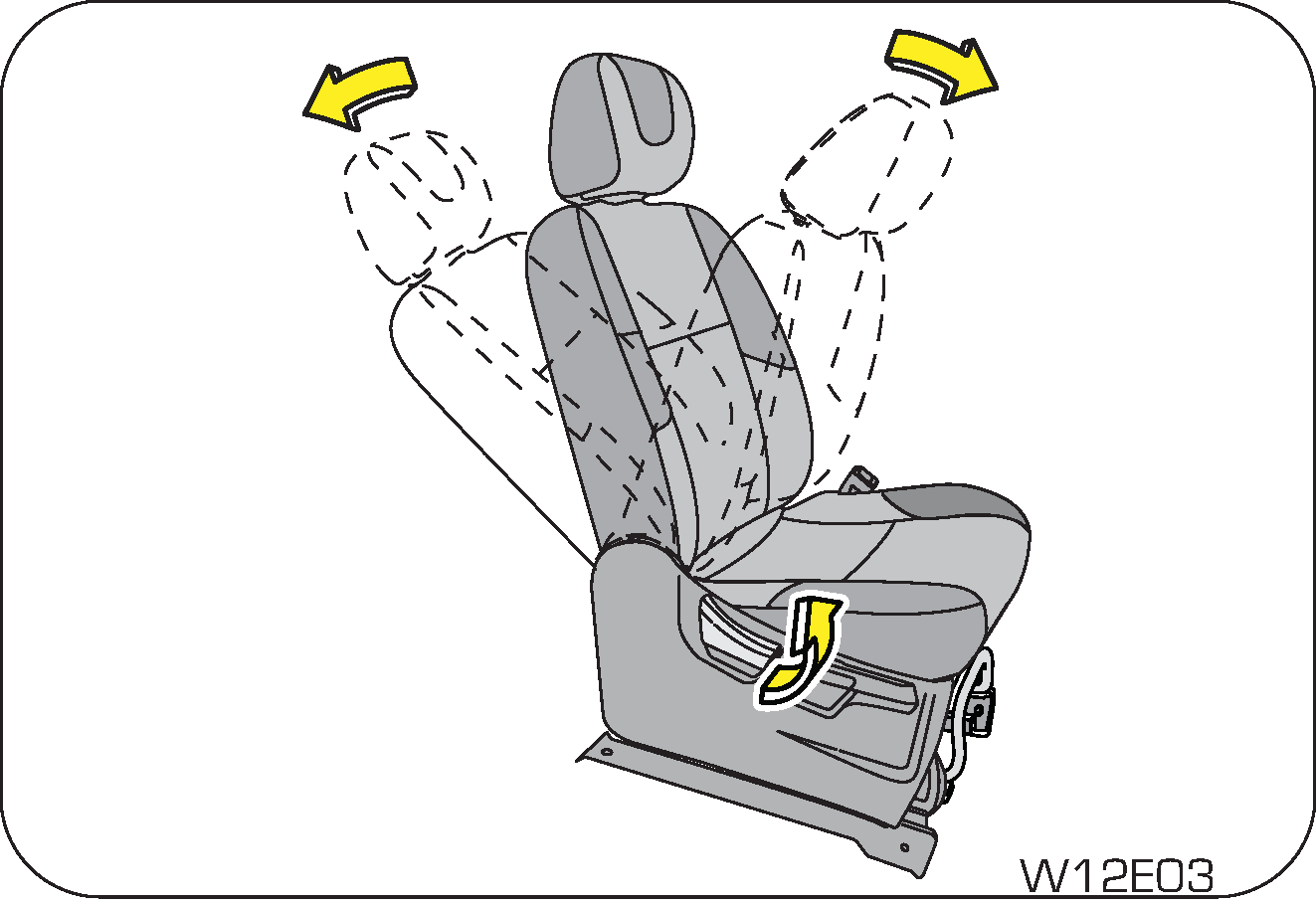 front seat recline