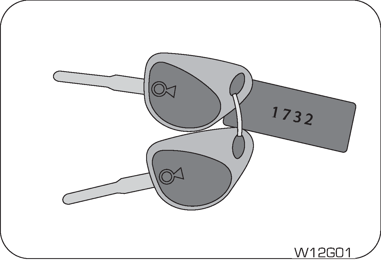 lock and keys