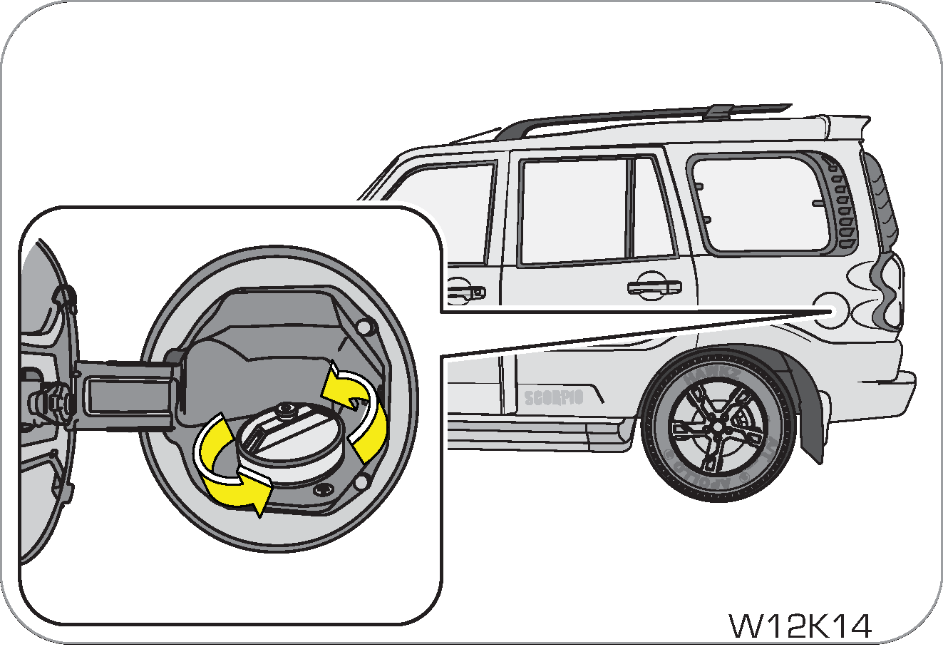 fuel lid