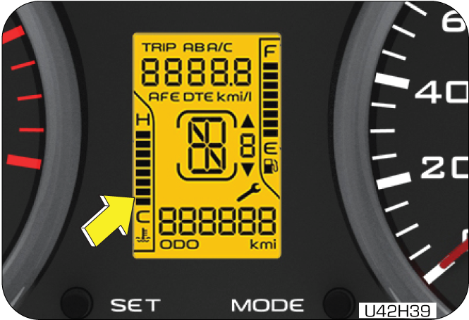 temperature gauge