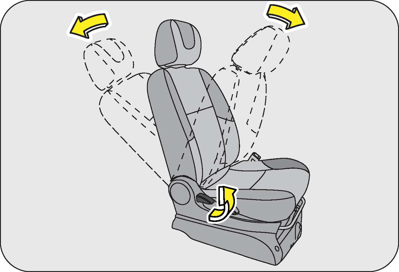 front seat recline