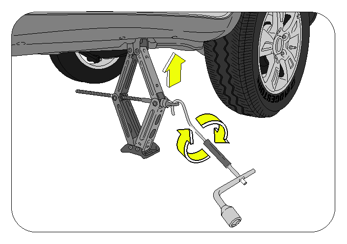 Spare Wheel Removal