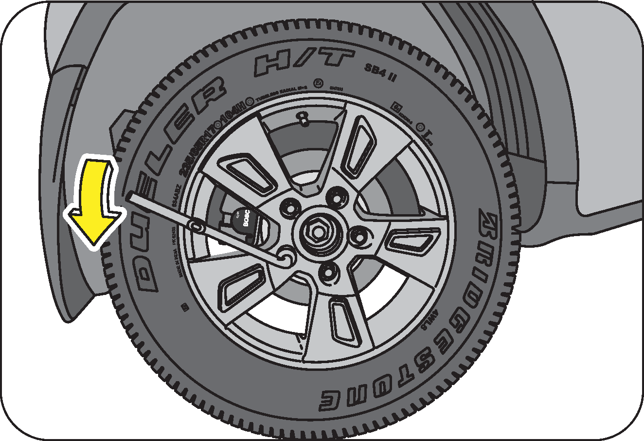 Wheel Nut Loosening