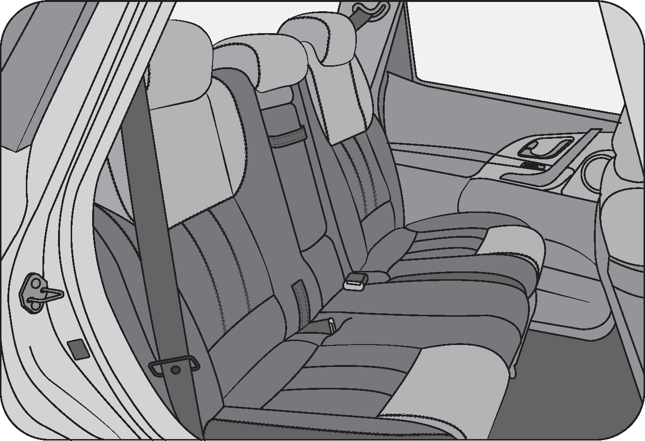 third row seat