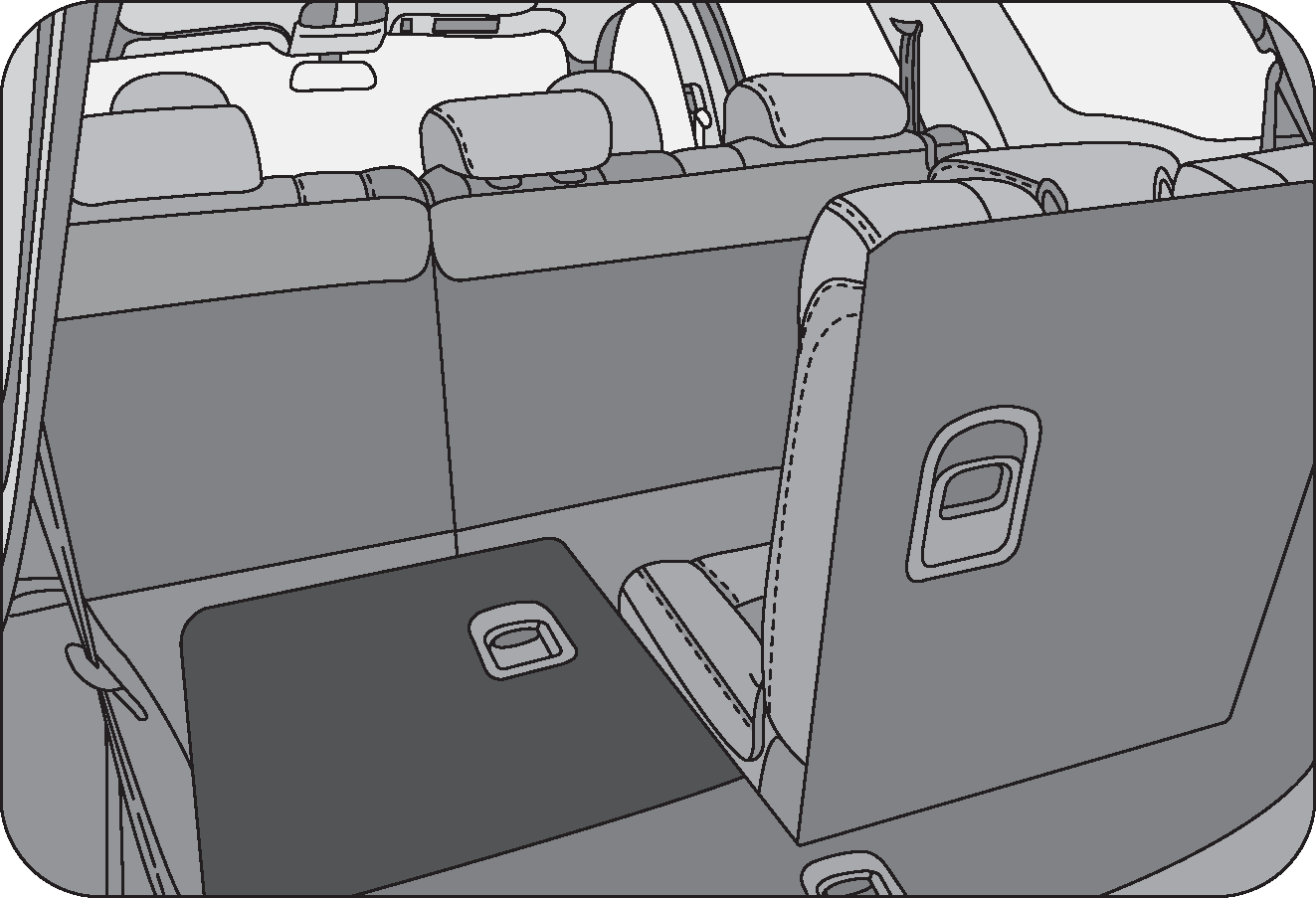 third row seat