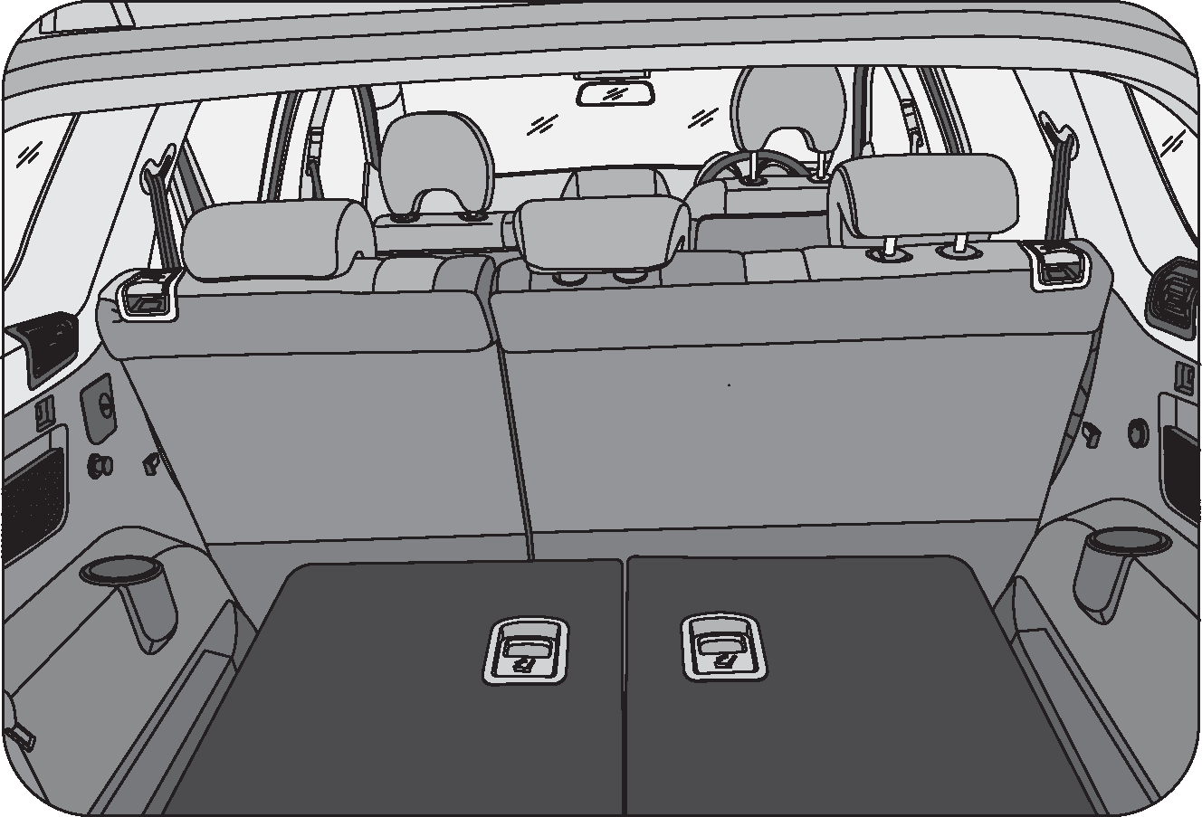 third row seat